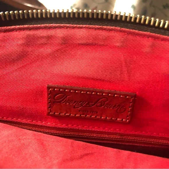 Dooney & Bourke Florentine Vachetta Zebra Satchel/Tote - Picture 10 of 11